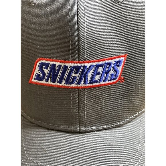 SNICKERS hat gray black‎ adjustable snapback cap Hat Men’s Adults - Picture 9 of 9